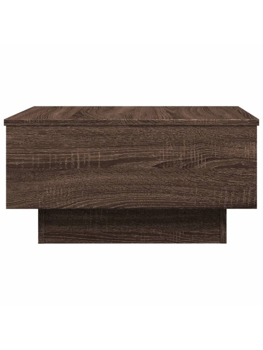 Konferenční stolek hnědý dub 60 x 45 x 31 cm kompozitní dřevo