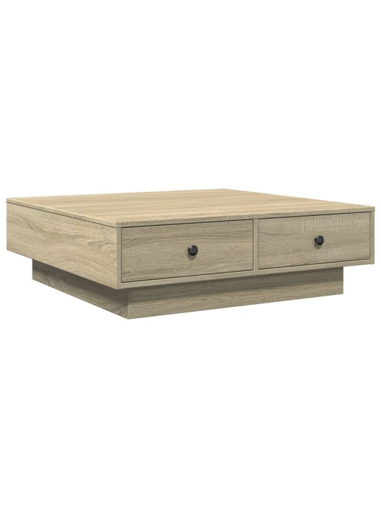 Konferenční stolek dub sonoma 90 x 90 x 28 cm dřevotříska