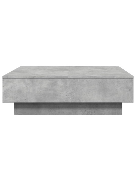 Konferenční stolek betonově šedý 90 x 90 x 28 cm dřevotříska