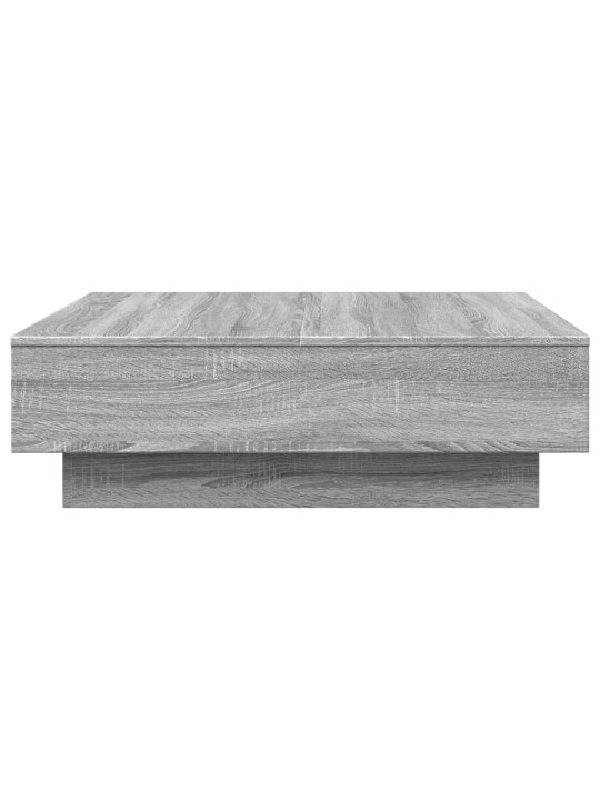 Konferenční stolek šedý sonoma 90 x 90 x 28 cm kompozitní dřevo