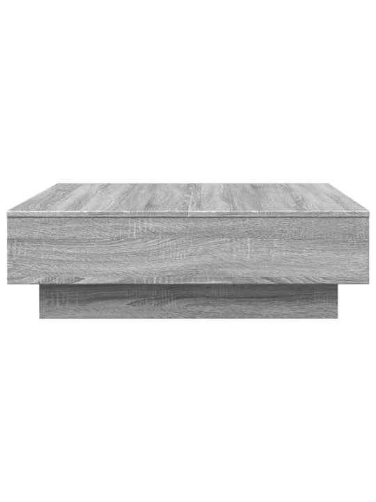 Konferenční stolek šedý sonoma 90 x 90 x 28 cm kompozitní dřevo