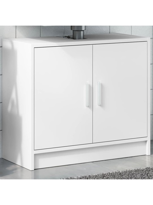 Skříňka pod umyvadlo bílá 63 x 39 x 55 cm kompozitní dřevo