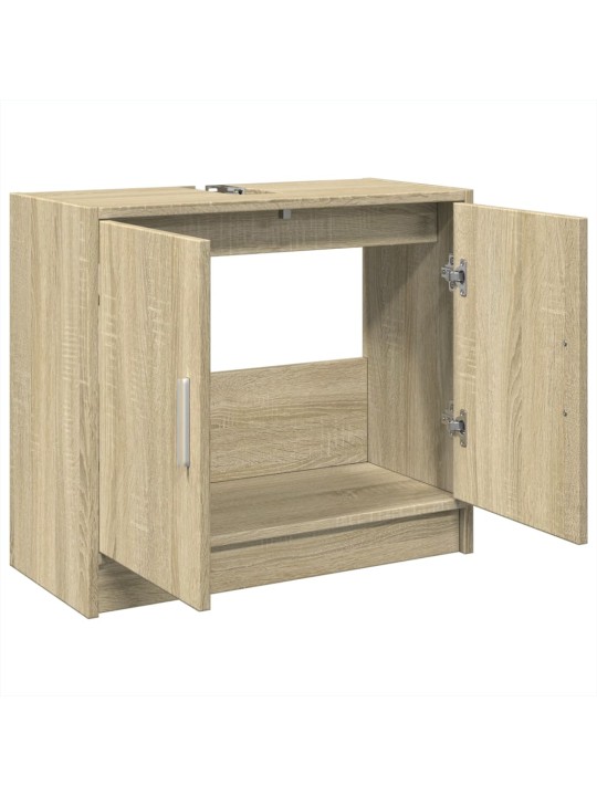 Skříňka pod umyvadlo dub sonoma 63x29x55 cm kompozitní dřevo