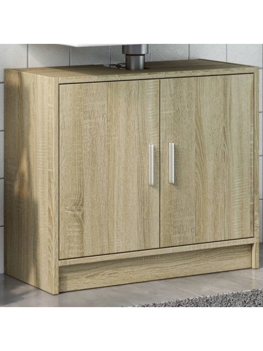 Skříňka pod umyvadlo dub sonoma 63x29x55 cm kompozitní dřevo
