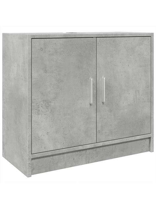 Skříňka pod umyvadlo betonově šedá 63x29x55 cm kompozitní dřevo