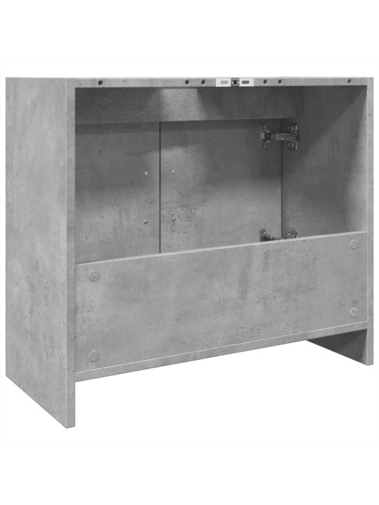 Skříňka pod umyvadlo betonově šedá 63x29x55 cm kompozitní dřevo