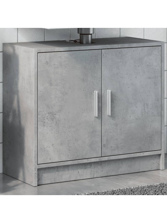 Skříňka pod umyvadlo betonově šedá 63x29x55 cm kompozitní dřevo