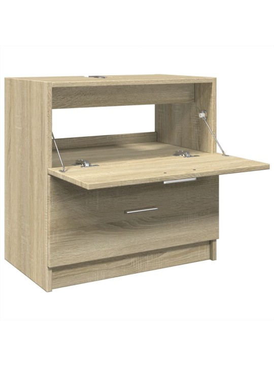 Skříňka pod umyvadlo dub sonoma 59x37x59 cm kompozitní dřevo