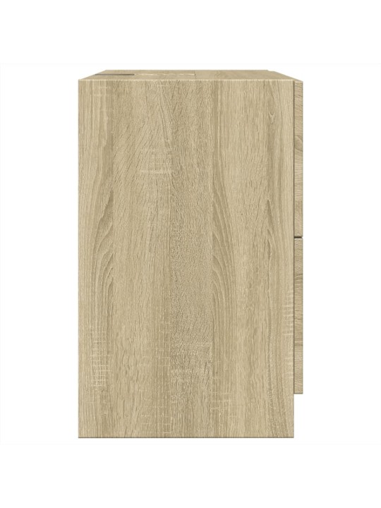 Skříňka pod umyvadlo dub sonoma 59x37x59 cm kompozitní dřevo