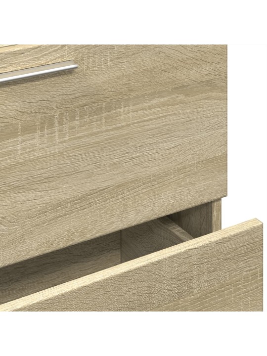 Skříňka pod umyvadlo dub sonoma 59x37x59 cm kompozitní dřevo