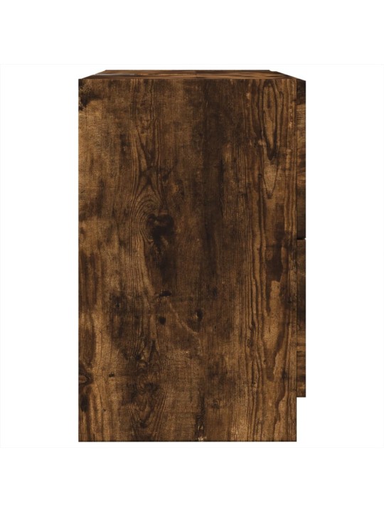 Skříňka pod umyvadlo kouřový dub 59x37x59 cm kompozitní dřevo