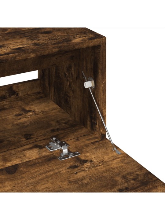 Skříňka pod umyvadlo kouřový dub 59x37x59 cm kompozitní dřevo