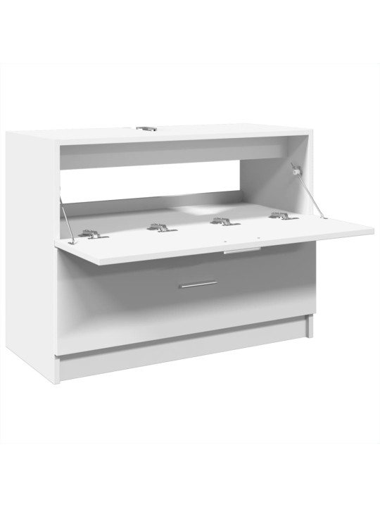 Skříňka pod umyvadlo bílá 78 x 37 x 59 cm kompozitní dřevo
