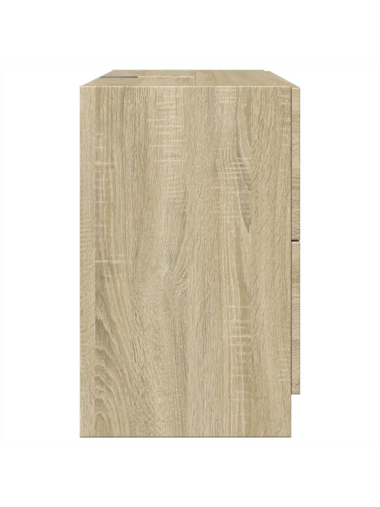 Skříňka pod umyvadlo dub sonoma 78x37x59 cm kompozitní dřevo