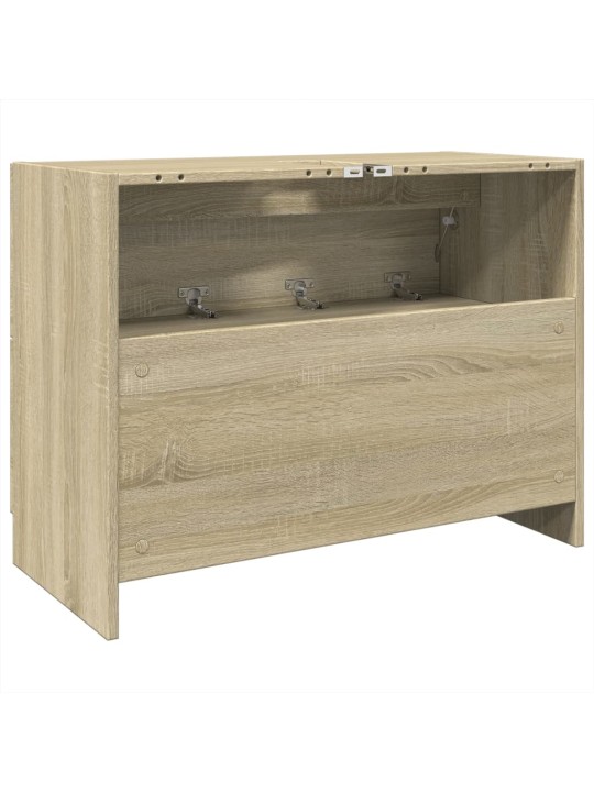 Skříňka pod umyvadlo dub sonoma 78x37x59 cm kompozitní dřevo