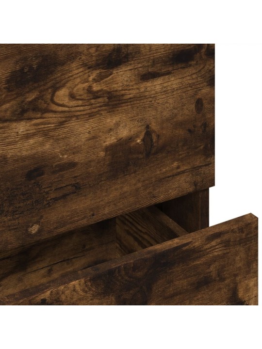 Skříňka pod umyvadlo kouřový dub 78x37x59 cm kompozitní dřevo