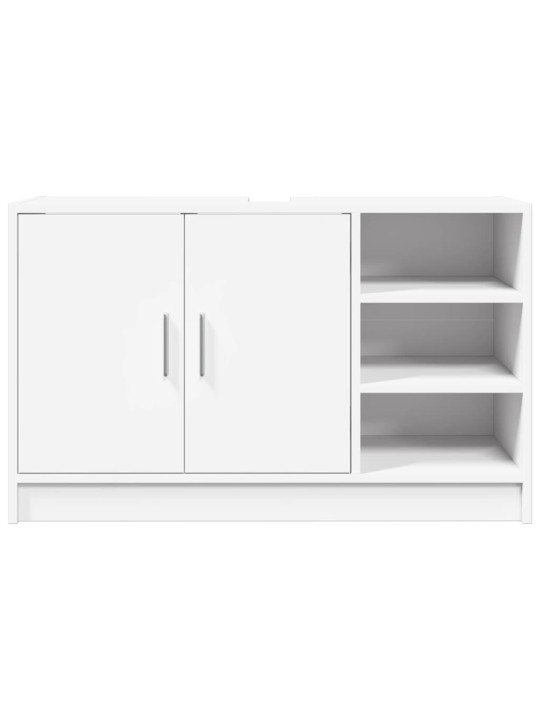 Skříňka pod umyvadlo bílá 90 x 29 x 55 cm kompozitní dřevo