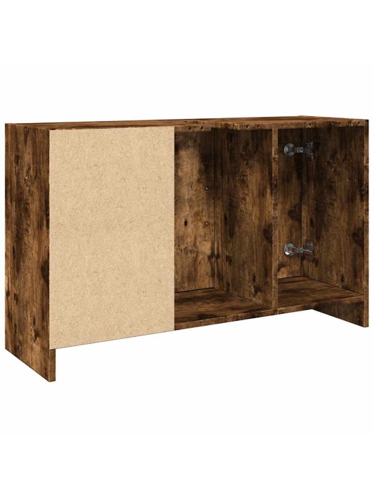 Skříňka pod umyvadlo kouřový dub 90x29x55 cm kompozitní dřevo