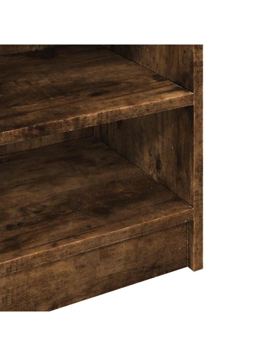 Skříňka pod umyvadlo kouřový dub 90x29x55 cm kompozitní dřevo