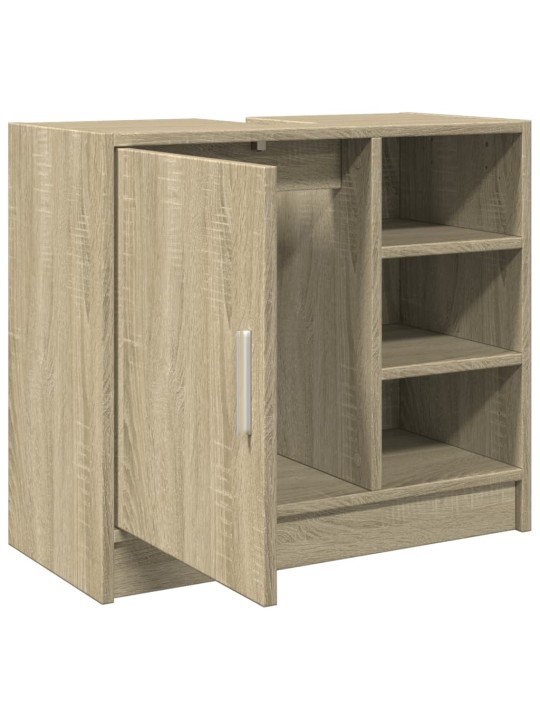 Skříňka pod umyvadlo dub sonoma 63x29x55 cm kompozitní dřevo
