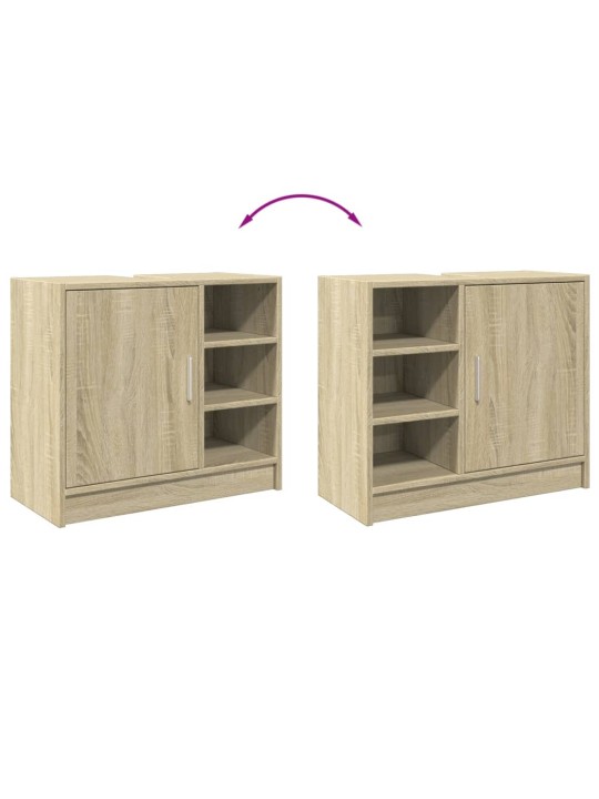 Skříňka pod umyvadlo dub sonoma 63x29x55 cm kompozitní dřevo