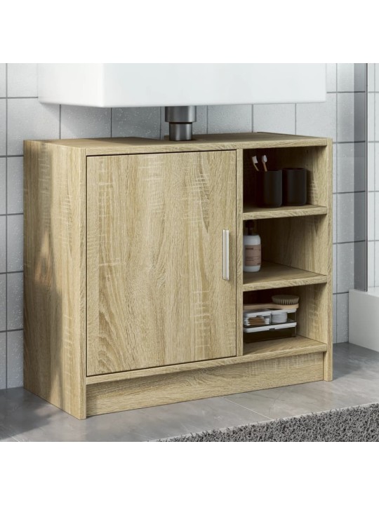 Skříňka pod umyvadlo dub sonoma 63x29x55 cm kompozitní dřevo
