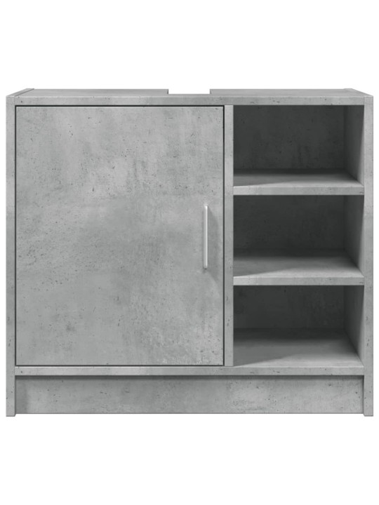 Skříňka pod umyvadlo betonově šedá 63x29x55 cm kompozitní dřevo