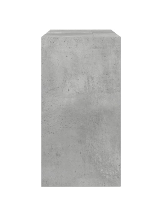 Skříňka pod umyvadlo betonově šedá 63x29x55 cm kompozitní dřevo