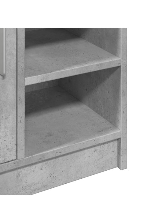 Skříňka pod umyvadlo betonově šedá 63x29x55 cm kompozitní dřevo