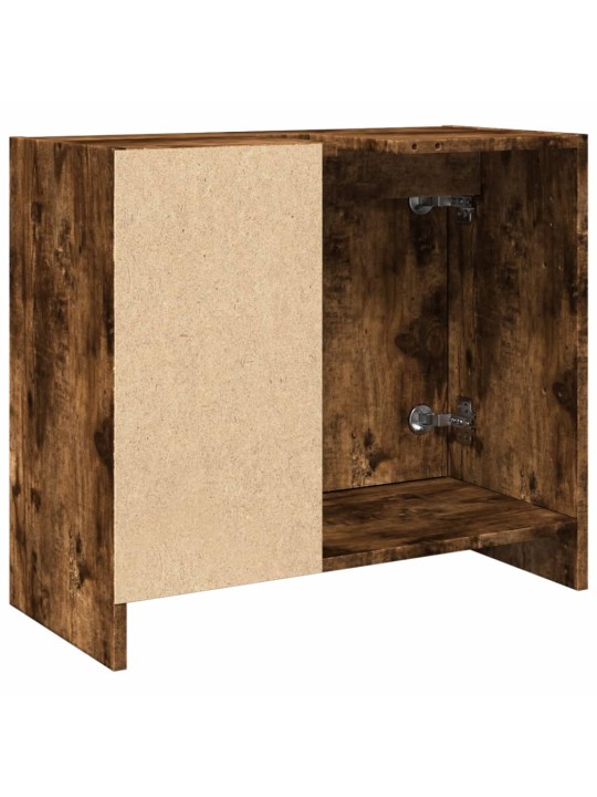 Skříňka pod umyvadlo kouřový dub 63x29x55 cm kompozitní dřevo