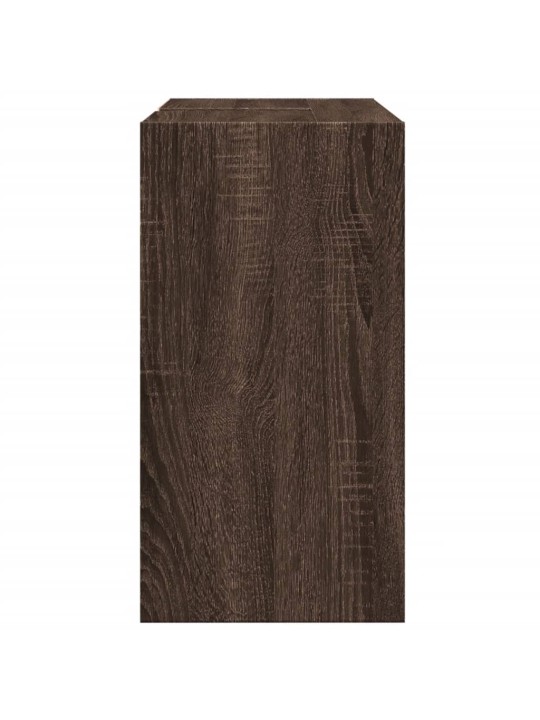 Skříňka pod umyvadlo hnědý dub 63 x 29 x 55 cm kompozitní dřevo