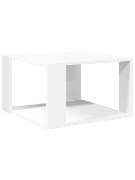 Konferenční stolek bílý 51,5 x 51,5 x 30 cm kompozitní dřevo