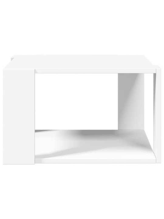 Konferenční stolek bílý 51,5 x 51,5 x 30 cm kompozitní dřevo