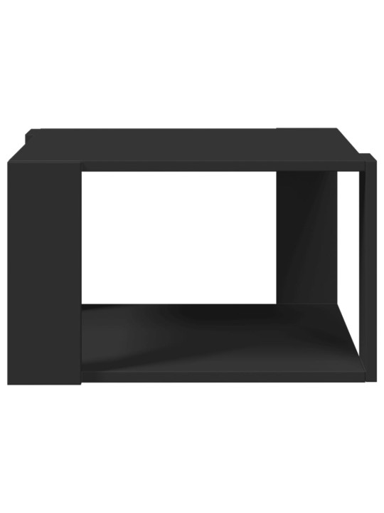 Konferenční stolek černý 51,5 x 51,5 x 30 cm kompozitní dřevo