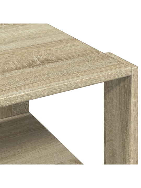Konferenční stolek dub sonoma 51,5x51,5x30 cm kompozitní dřevo