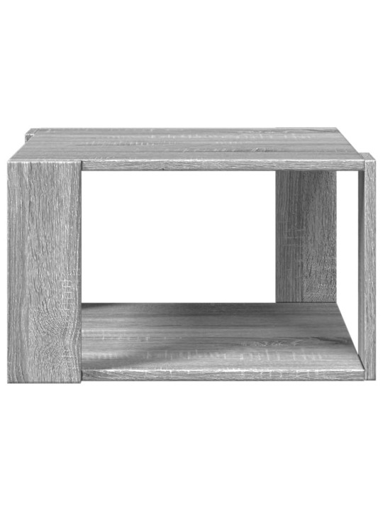 Konferenční stolek šedý sonoma 51,5x51,5x30 cm kompozitní dřevo