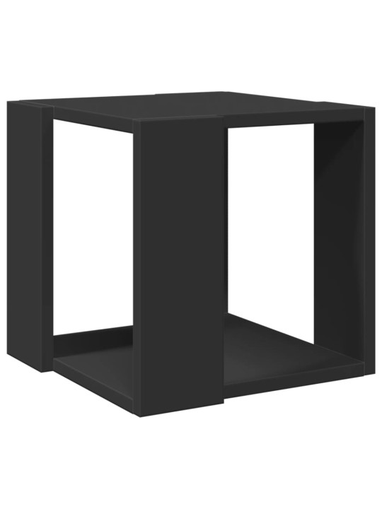 Konferenční stolek černý 32 x 32 x 30 cm kompozitní dřevo