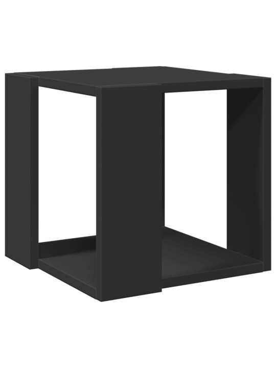 Konferenční stolek černý 32 x 32 x 30 cm kompozitní dřevo