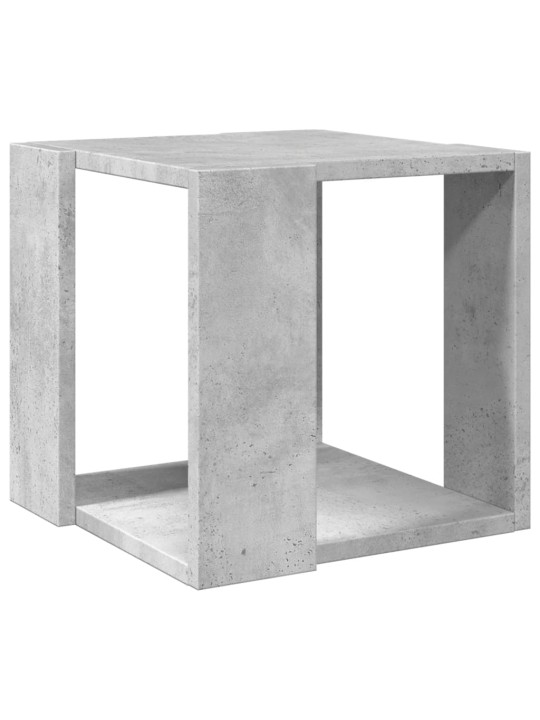 Konferenční stolek betonově šedý 32x32x30 cm kompozitní dřevo