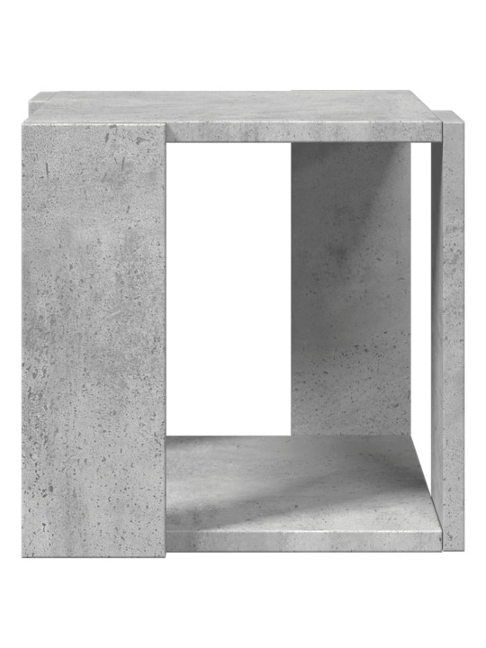 Konferenční stolek betonově šedý 32x32x30 cm kompozitní dřevo