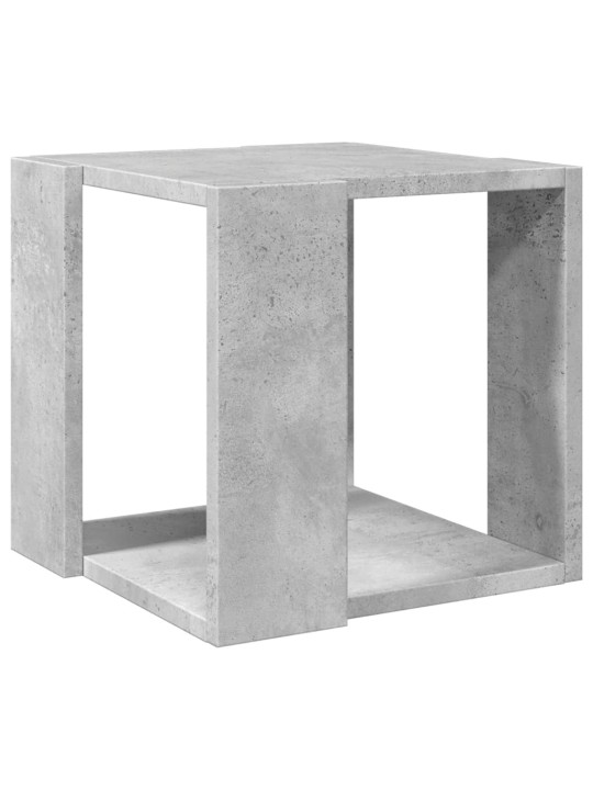 Konferenční stolek betonově šedý 32x32x30 cm kompozitní dřevo