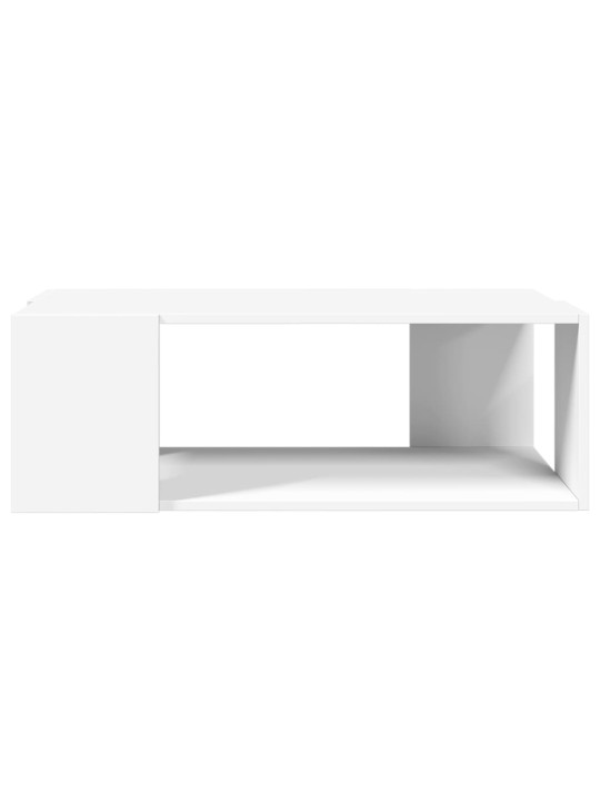 Konferenční stolek bílý 89,5 x 48 x 30 cm kompozitní dřevo