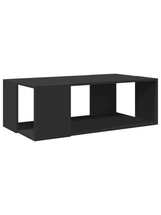 Konferenční stolek černý 89,5 x 48 x 30 cm kompozitní dřevo