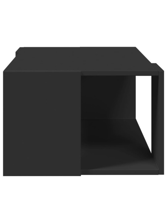 Konferenční stolek černý 89,5 x 48 x 30 cm kompozitní dřevo