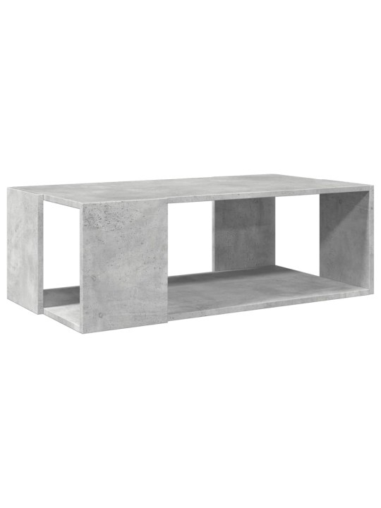 Konferenční stolek betonově šedý 89,5x48x30 cm kompozitní dřevo
