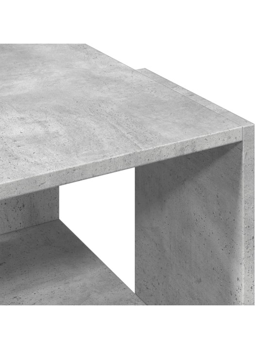 Konferenční stolek betonově šedý 89,5x48x30 cm kompozitní dřevo