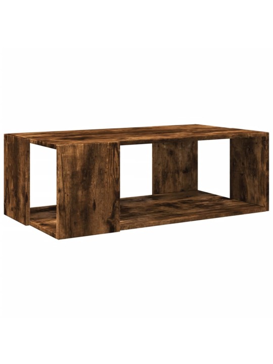 Konferenční stolek kouřový dub 89,5x48x30 cm kompozitní dřevo
