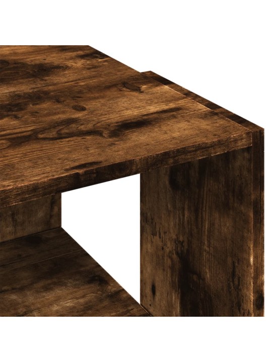 Konferenční stolek kouřový dub 89,5x48x30 cm kompozitní dřevo