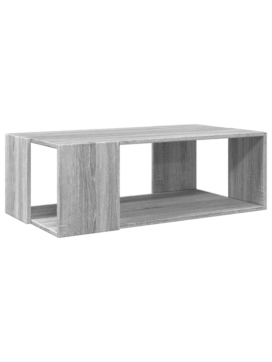 Konferenční stolek šedý sonoma 89,5x48x30 cm kompozitní dřevo
