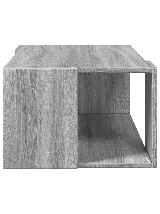 Konferenční stolek šedý sonoma 89,5x48x30 cm kompozitní dřevo